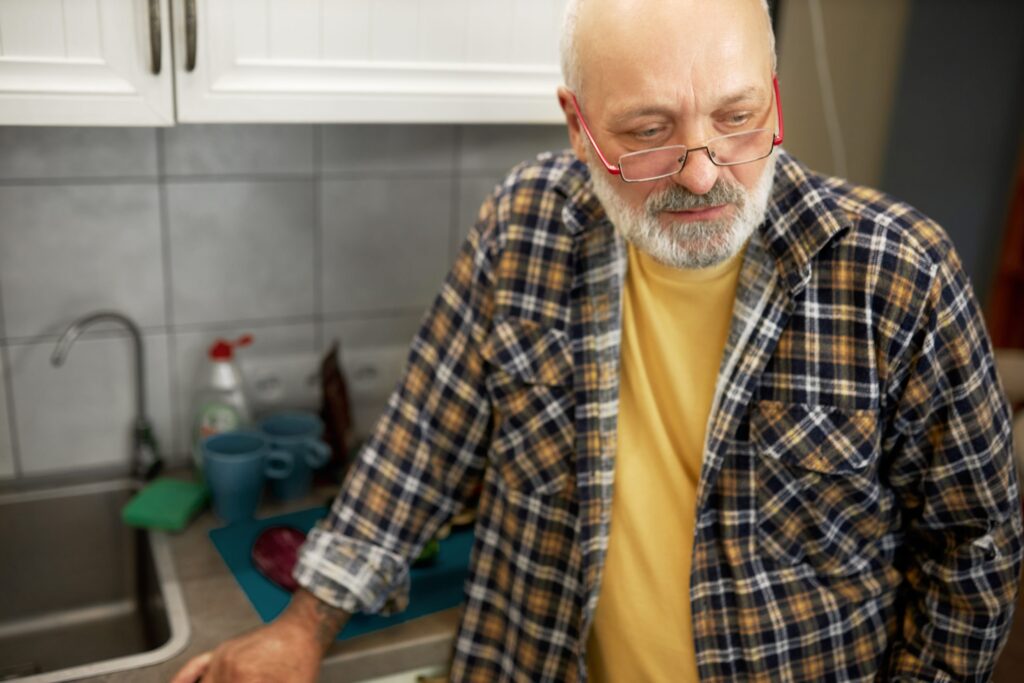 Man in the kitchen 